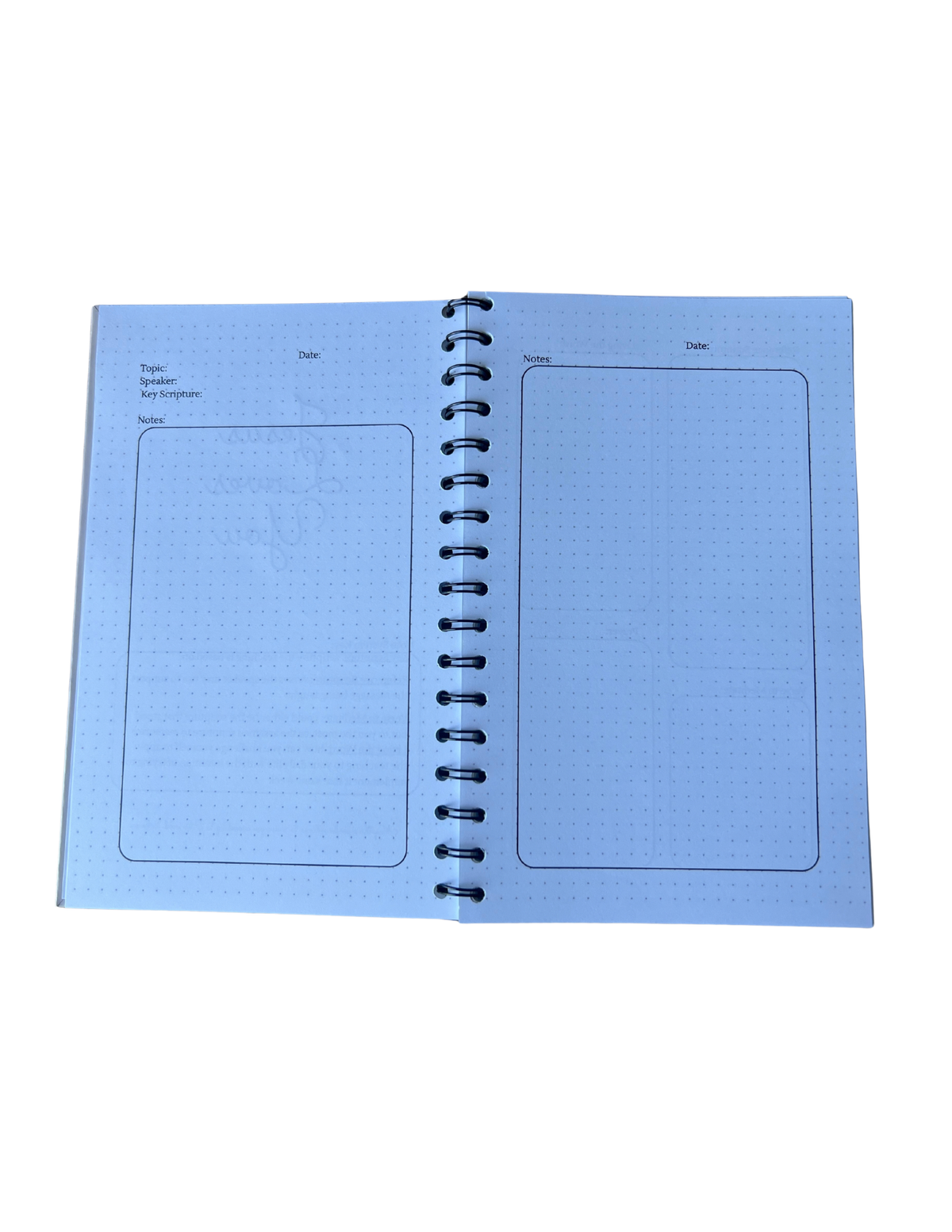 Extended Church Notes Notebook