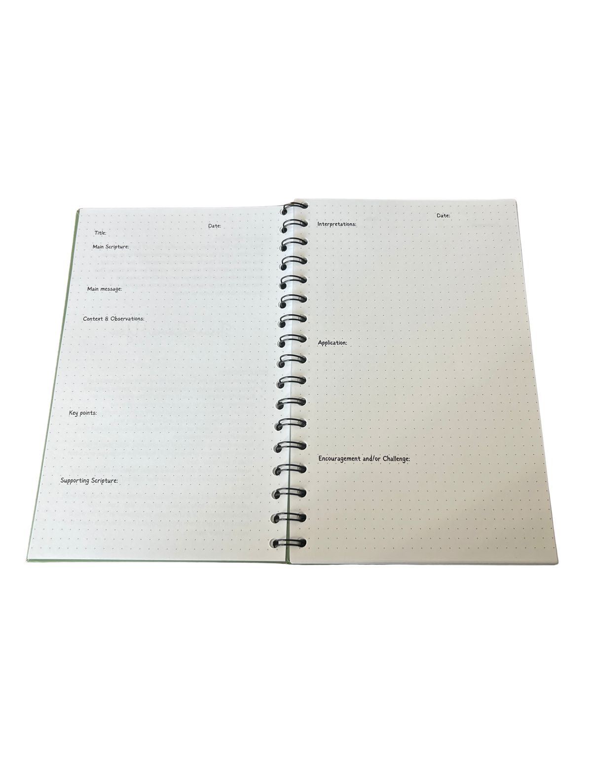 Devotional Prep Notebook